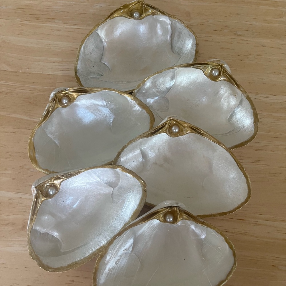 6-Pearl painted shells - Picture 3 of 9